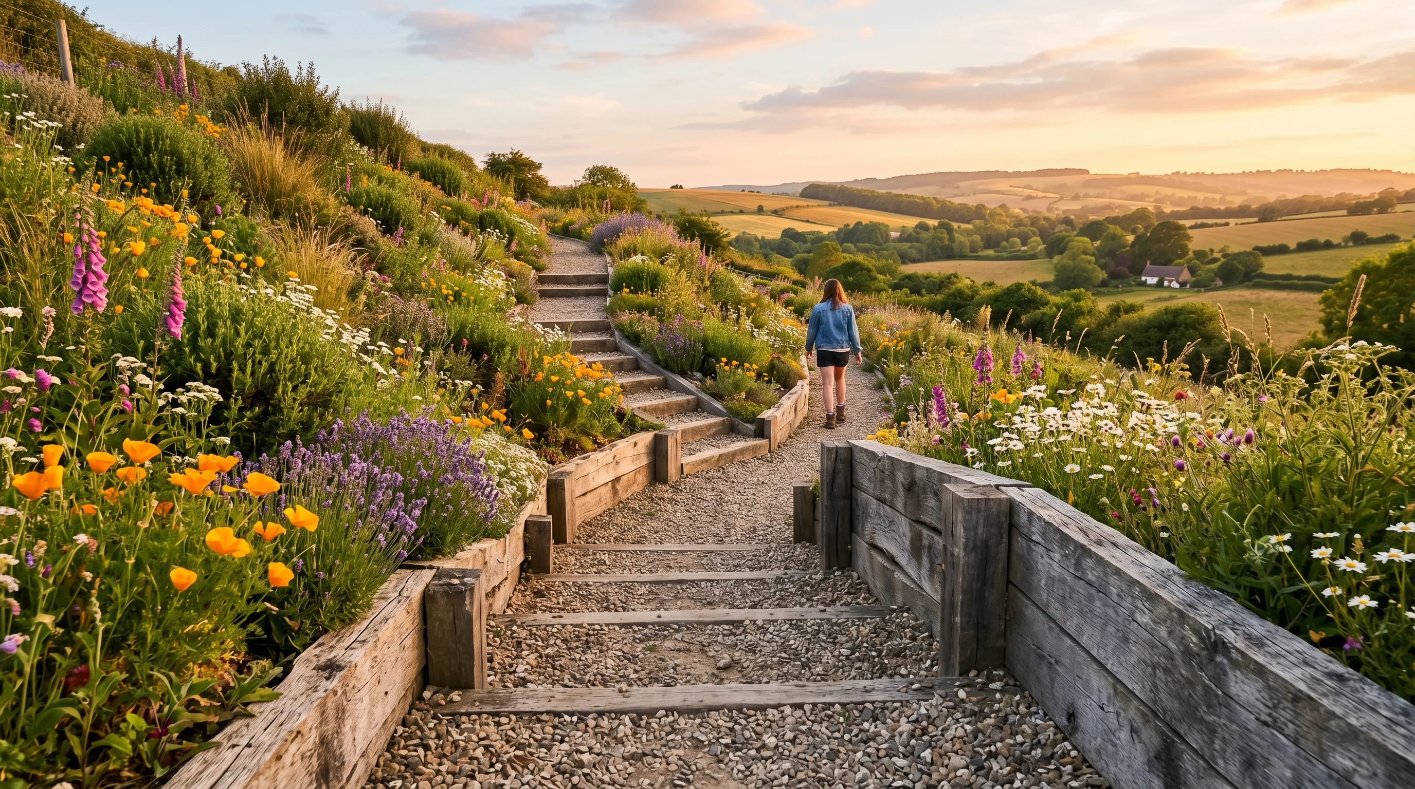Water-Conscious Hill Planting